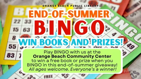 Bingo for Books & Prizes
