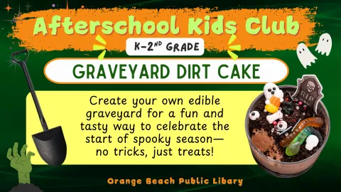 graveyard dirt cake
