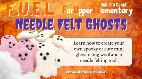 Needle Felt Ghosts