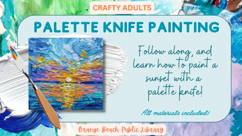 Sunset Canvas painting made with palette knife