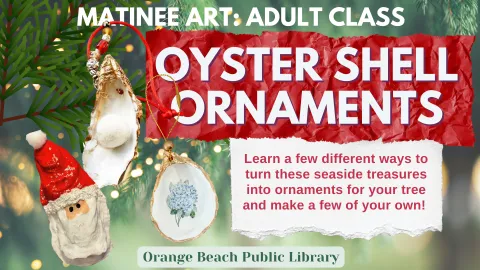 Matinee Art: Oyster Shell Ornaments